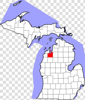 Cheboygan Mi On Map  HD Png Download