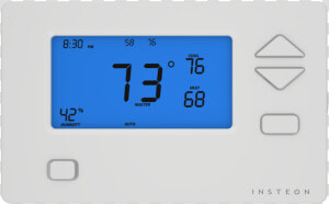 Wired Thermostat 01   Thermostat  HD Png Download