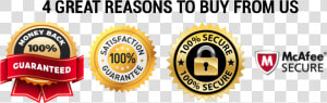 4 Great Reasons To Buy From Us  HD Png Download