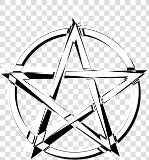  pentagram  creepy  creepyedit  dark  darkness  evil   Line Art  HD Png Download