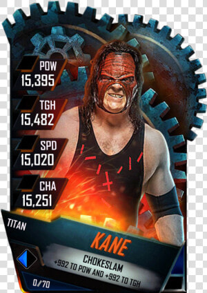 Kane S4 18 Titan   Wwe Supercard Titan Cards  HD Png Download