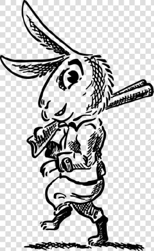 Hare With Shotgun Clip Arts   Happy Belated Easter Wishes  HD Png Download