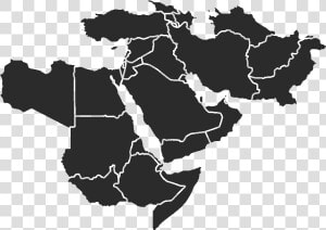 Middle East And North Africa  HD Png Download