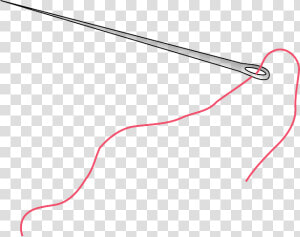 Sewing Needle And Thread Png   Png Download   Needle And Thread  Transparent Png