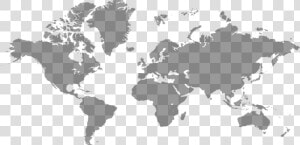 World Map Free Png Image   Grey World Map Png  Transparent Png