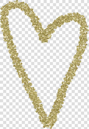 Gold Glitter Heart   Gold Glitter Heart Png  Transparent Png