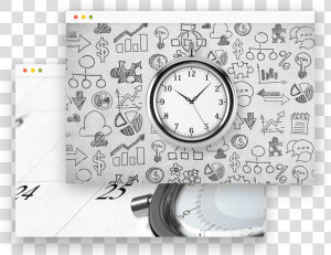 Ringless Voicemail   Wall Clock  HD Png Download