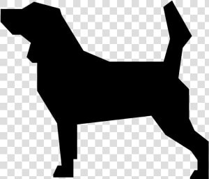 Beagle Svg Silhouette   Dog  HD Png Download