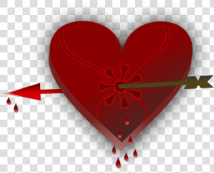 Animated Moving Broken Heart  HD Png Download