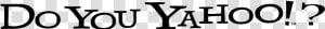 White Yahoo Logo Transparent Png  Png Download