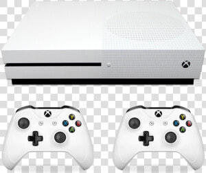 Xbox One S 1tb Fifa 19   Png Download   Xbox One S 1tb Two Controller Console  Transparent Png