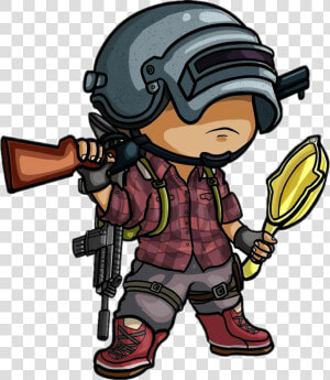  pubg  pubgmobile  pubgm   Pubg Cartoon  HD Png Download