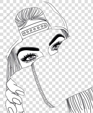 Png Transparent Stock Art Edit Editedbyme Tumblr Tumblrgirl   Easy Bad Girl Drawing  Png Download