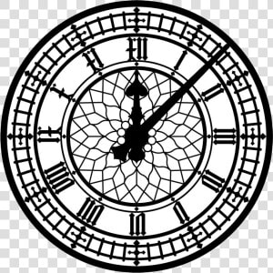 Image Of Clock Face   Big Ben Clock Face Vector  HD Png Download