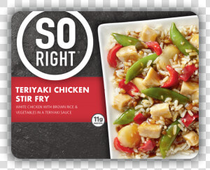 So Right Frozen Meals  HD Png Download