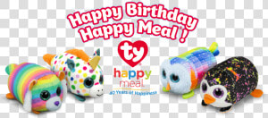 Transparent Happy Meal Png   Mcdonald  39 s 40 Years Of Happy Meals  Png Download