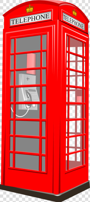 Telephone Booth Clipart English Flag   Red Telephone Box Clipart  HD Png Download