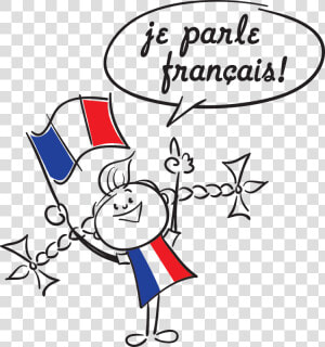 Collection Of Speaking   Cartoon Person Speaking French  HD Png Download