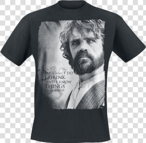 Game Of Thrones Tyrion T Shirt  HD Png Download