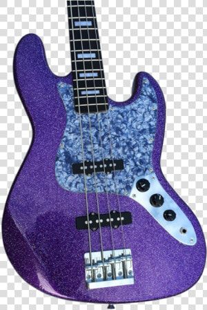 Custom Shop Sparkle Purple Jazz Silver Dust Metallic   Metallic Color Guitar  HD Png Download