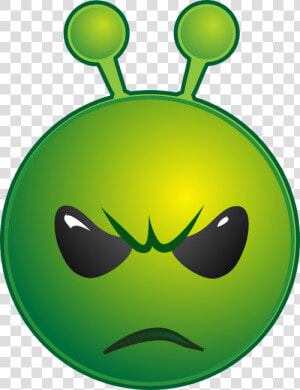 Alien  Unhappy  Emoticon  Green  Smiley  Angry  Furious   Sorry For Time Waste  HD Png Download