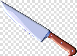 Butcher Knife Kitchen Knives Clip Art   Sharp Knife Clipart  HD Png Download