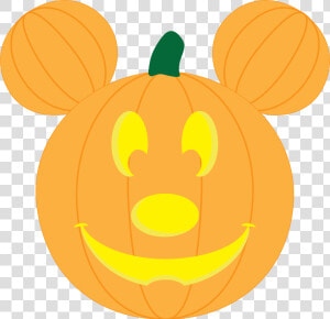 Transparent Pumpkin Vector Png   Mickey Mouse Pumpkin Clipart  Png Download