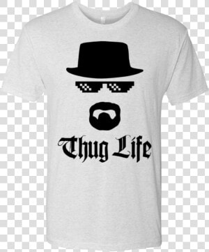 Thug Life Men S Triblend T shirt   Thug Life  HD Png Download