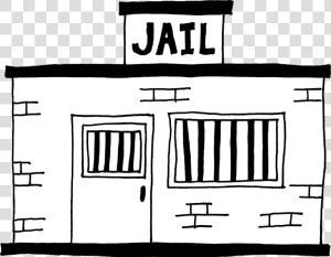 Transparent Prison Bars Clipart   Jail House Cartoon Jail Drawing  HD Png Download