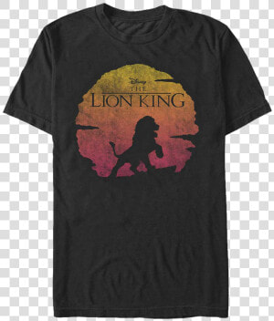 Lion King Silhouette T shirt   Lion King Shirts For Family Disney  HD Png Download