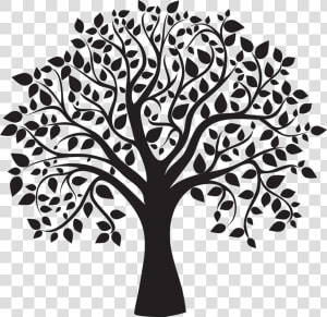 Thumb Image   Black And White Tree Clipart  HD Png Download