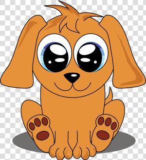 Puppy  Cute  Adorable  Digital  Cartoon  Dog  Animal   Puppy Cute Cartoon Dog  HD Png Download