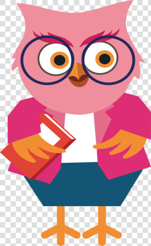 The Doctor Clipart Owl   Owl Teacher Clipart  HD Png Download