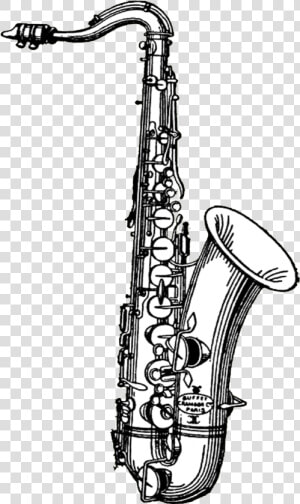 Saxofón Ilustración   Saxophone Clipart  HD Png Download