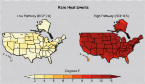 National Climate Assessment   Map  HD Png Download