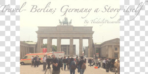 Brandenburg Gate  HD Png Download