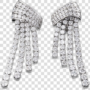 Diamond Dangle Earrings   HD Png Download