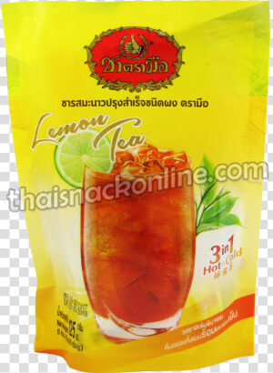 Cha Tra Mue Ice Lemon Tea  HD Png Download