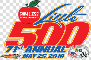 2019 Pay Less Little 500 Presented By Uaw gm Order   Pay Less Super Markets  HD Png Download