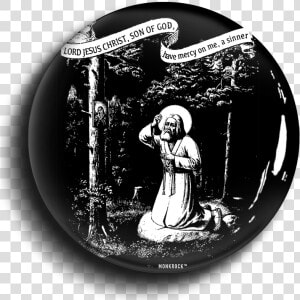 St Seraphim Of Sarov Jesus Prayer Button Class   Illustration  HD Png Download