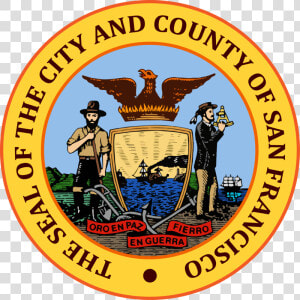   San Francisco County Logo   San Francisco Ca Seal  HD Png Download