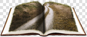 Open Book Fantasy With Farm Road Png Image   Open Book Png  Transparent Png