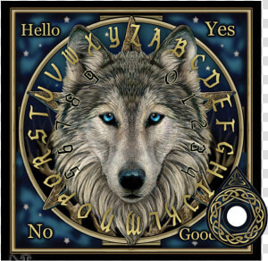 Ouija Board With Wolf  HD Png Download