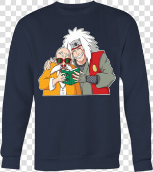 Master Roshi And Jiraiya T shirt   Master Roshi Polo Shirt  HD Png Download