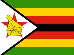 Flag Of Zimbabwe Logo Png Transparent   Zimbabwe Flag  Png Download