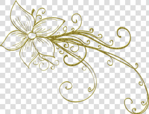 Ornement   Flower Doodle Transparent Background  HD Png Download