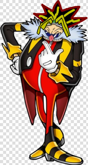 Eggman Nega As Yami Yugi For Some Reason   Sonic Rush Eggman Nega  HD Png Download