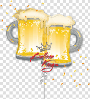 Cheers Beer Mugs   Beer Balloon  HD Png Download