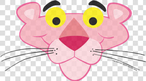 Pink Panther Png   Pink Panther Face Png  Transparent Png