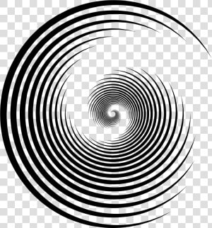 And White vortex   Circle Swirl Png  Transparent Png